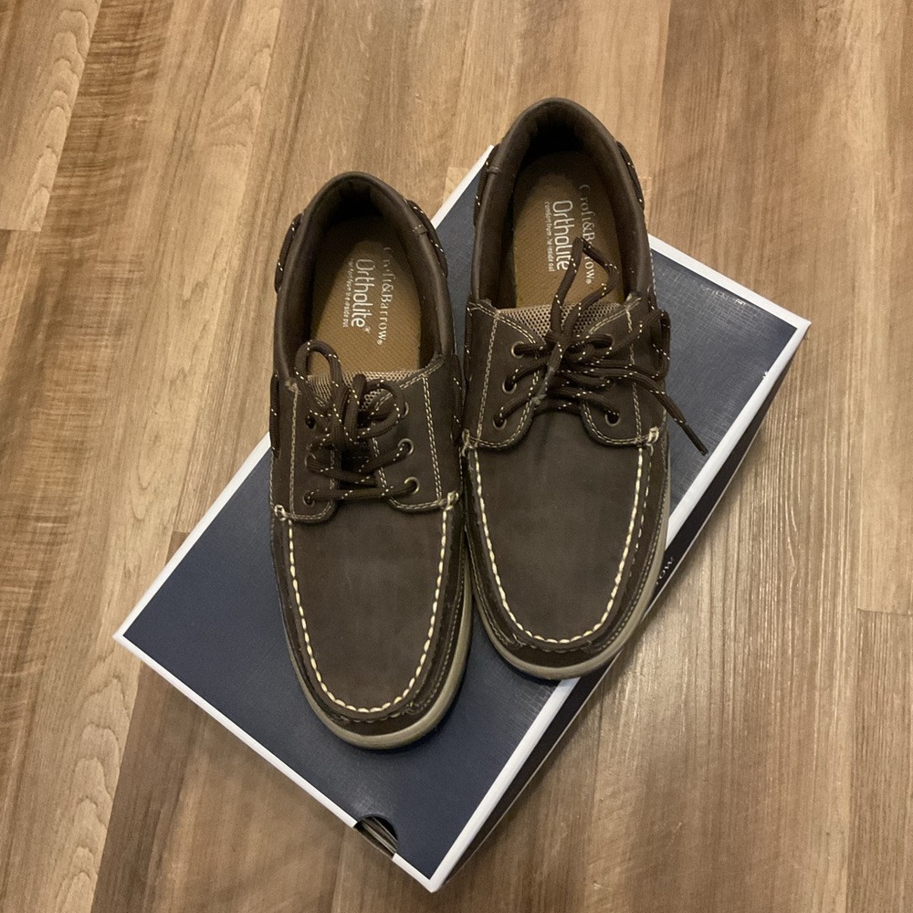 Croft & Barrow Men's Brown Boat Shoes